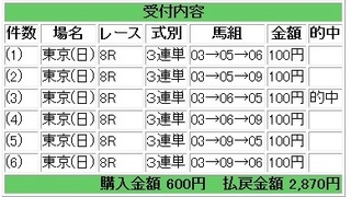 2013年2月17日東京8R2870円.jpg