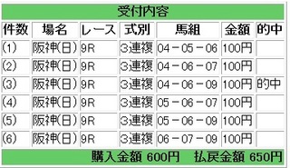 2013年3月24日阪神9R650円3連複.jpg