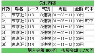 2013年4月28日東京11R6770円3連複.jpg