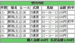 2015年9月5日新潟11R6990円3連複 keiba.jpg